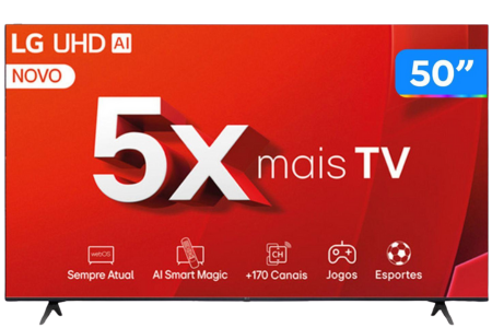 Smart TV 50_ 4K LG Ultra HD